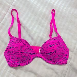 Pink Flirtitude “My Fave T-Shirt Bra” 32A